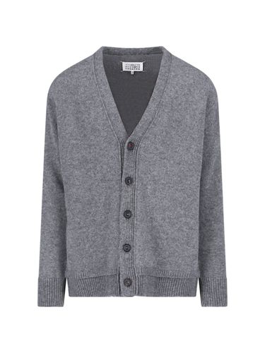 Buttoned Knitted Cardigan - Maison Margiela - Modalova