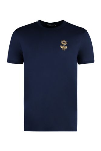 Dolce & Gabbana Logo Cotton T-shirt - Dolce & Gabbana - Modalova