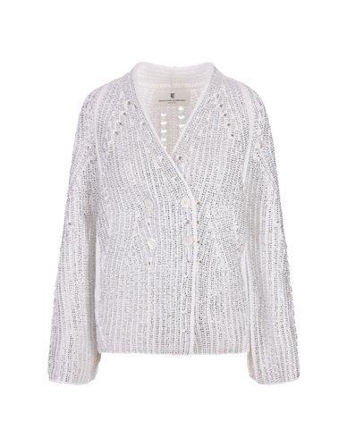 Pearl Stitch Cardigan In - Ermanno Scervino - Modalova