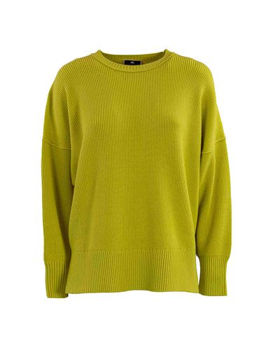 Crew Neck Sweater - Elisabetta Franchi - Modalova