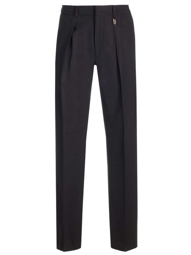 Fendi Wool Crepe Trousers - Fendi - Modalova