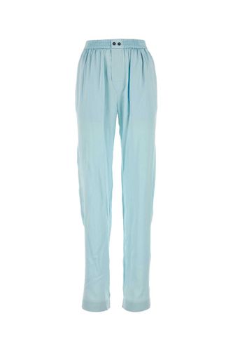 Light Blue Satin Pyjama Pant - Alexander Wang - Modalova