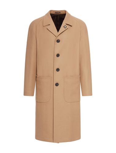 Lardini Singlebreasted Coat - Lardini - Modalova