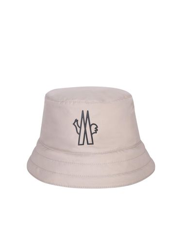 Logo Printed Bucket Hat - Moncler Grenoble - Modalova