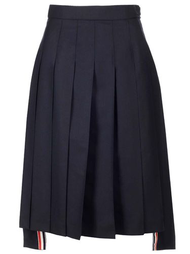 Thom Browne Pleated Midi Skirt - Thom Browne - Modalova