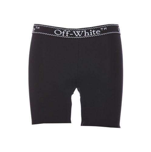 Off-White Logo Band Shorts - Off-White - Modalova