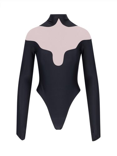 Mugler wavy Bodysuit - Mugler - Modalova