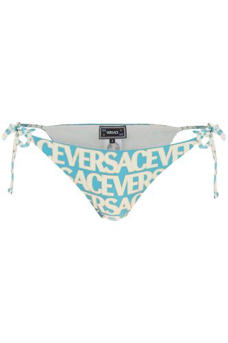 Versace Allover Bikini Bottom - Versace - Modalova