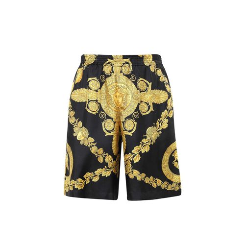 Versace Silk Shorts - Versace - Modalova