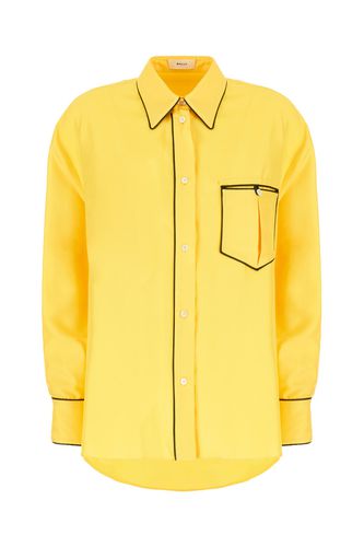 Bally Yellow Silk Shirt - Bally - Modalova