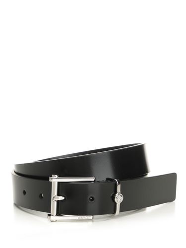 Versace Leather Belt - Versace - Modalova