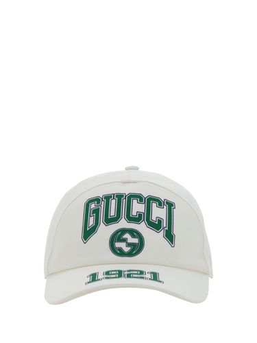 Gucci College Baseball Cap - Gucci - Modalova
