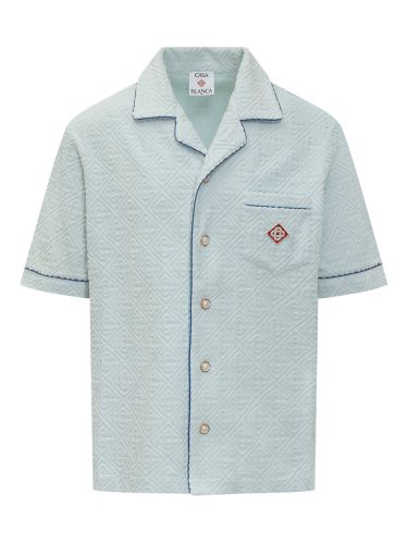 Casablanca Monogram Towelling Shirt - Casablanca - Modalova