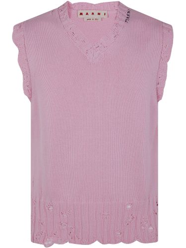 Marni V Neck Sweater - Marni - Modalova