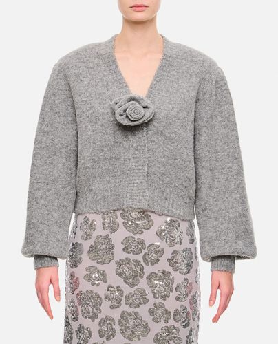 Knit Cropped Cardigan - Rotate by Birger Christensen - Modalova