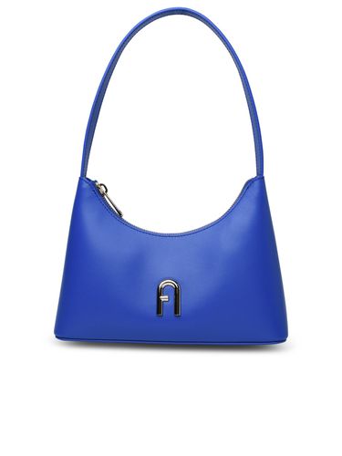 Diamante Mini Bag In Blue Calf Leather - Furla - Modalova