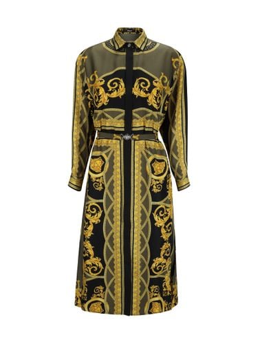 Versace Printed Shirtdress - Versace - Modalova