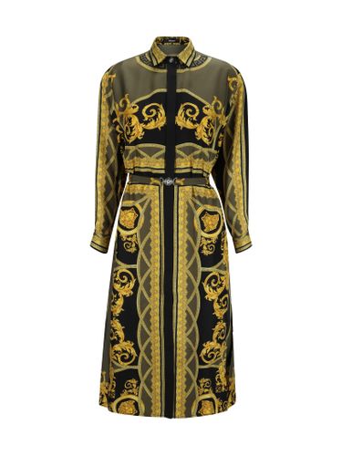 Versace Printed Shirtdress - Versace - Modalova