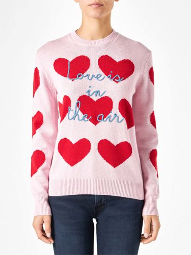 Woman Sweater With Heart Print - MC2 Saint Barth - Modalova