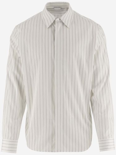 Bottega Veneta Striped Cotton Shirt - Bottega Veneta - Modalova