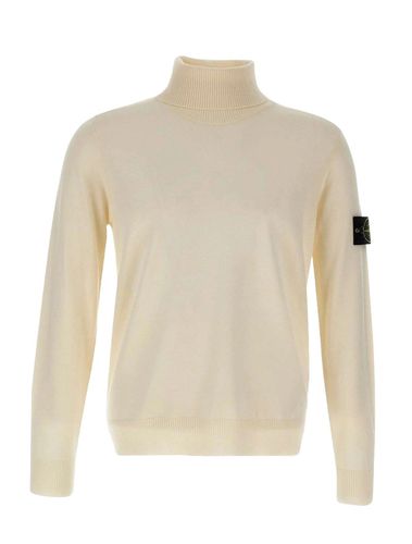 Logo Patch Roll-neck Jumper - Stone Island - Modalova