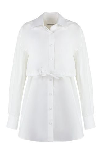 Cotton Shirtdress - T by Alexander Wang - Modalova