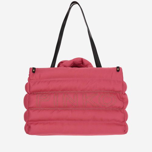Pinko Quilted Tote Bag With Logo - Pinko - Modalova