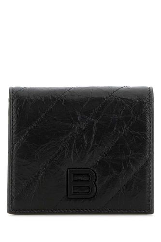 Balenciaga Black Leather Wallet - Balenciaga - Modalova