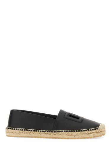 Espadrille With Logo - Dolce & Gabbana - Modalova