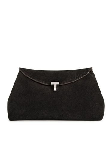 Totême T-lock Clutch Espresso - Totême - Modalova