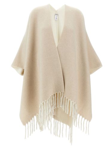 Brunello Cucinelli Fringed Poncho - Brunello Cucinelli - Modalova