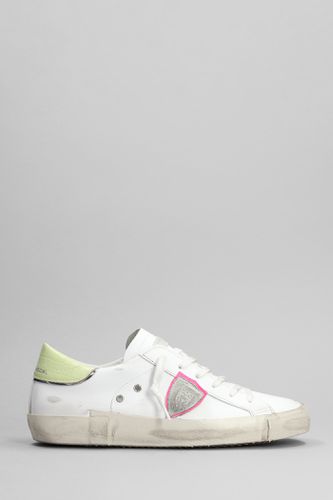 Prsx Low Sneakers In Leather - Philippe Model - Modalova