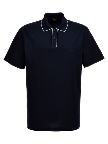 Brioni Logo Embroidery Polo Shirt - Brioni - Modalova