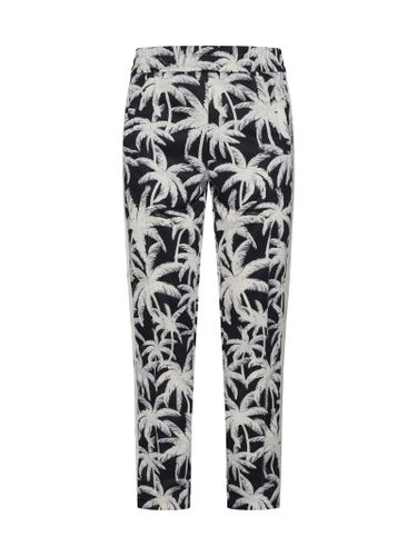 Palm-printed Elasticated Waist Track Pants - Palm Angels - Modalova