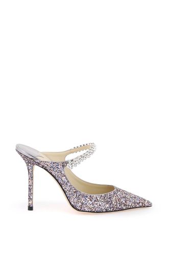 Jimmy Choo Bing 100 Glitter Mules - Jimmy Choo - Modalova