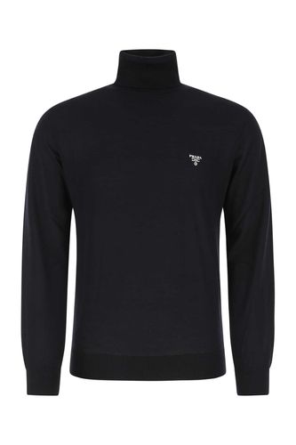 Prada Midnight Blu Wool Sweater - Prada - Modalova