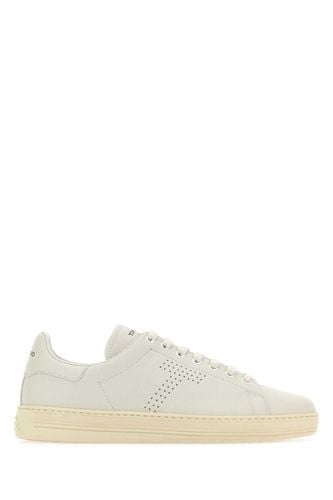 White Leather Warwick Sneakers - Tom Ford - Modalova