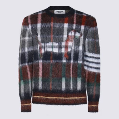 Multicolor Mohair Knitwear - Thom Browne - Modalova