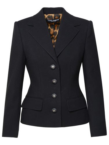 Virgin Wool Blazer - Dolce & Gabbana - Modalova