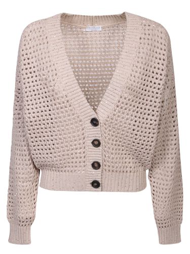 Sequin Knit Cardigan - Brunello Cucinelli - Modalova