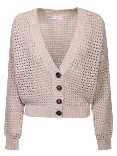 Sequin Knit Cardigan - Brunello Cucinelli - Modalova