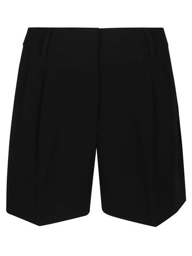 Michael Pleated Crepe Shorts - Michael Kors - Modalova