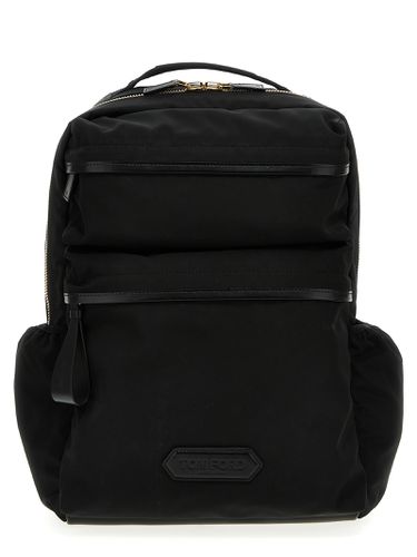 Tom Ford Logo Nylon Backpack - Tom Ford - Modalova