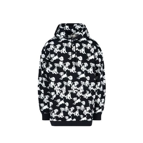 Hooded Printed Dogs Sweatshirt - Celine - Modalova