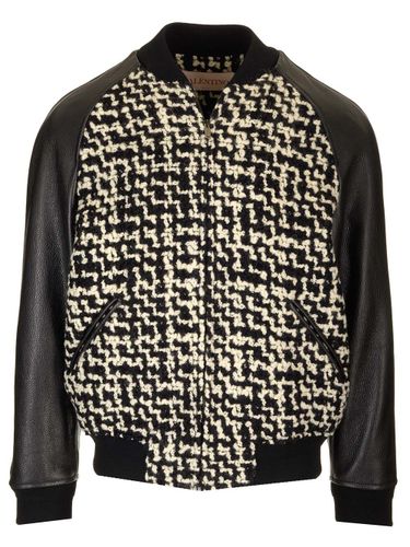 Wool Tweed Bomber - Valentino Garavani - Modalova