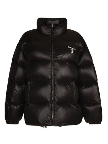 Quilted Re-nylon Padded Jacket - Prada - Modalova