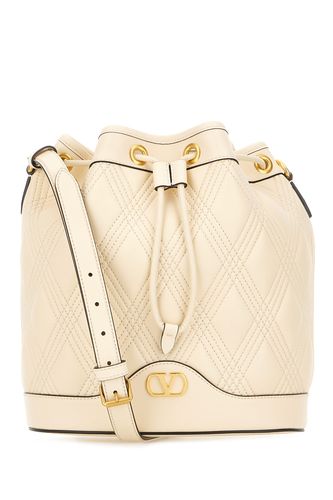 Ivory Leather Crossbody Bag - Valentino Garavani - Modalova