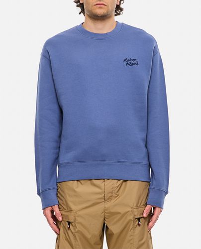 Maison Kitsune Handwriting Comfort Sweatshirt - Maison Kitsuné - Modalova