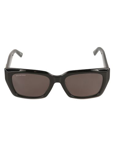 Bb Plaque Square Frame Sunglasses - Balenciaga Eyewear - Modalova