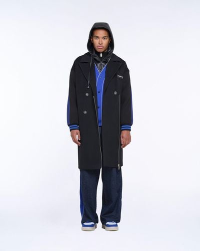 John Richmond Long Coat With Hood - John Richmond - Modalova